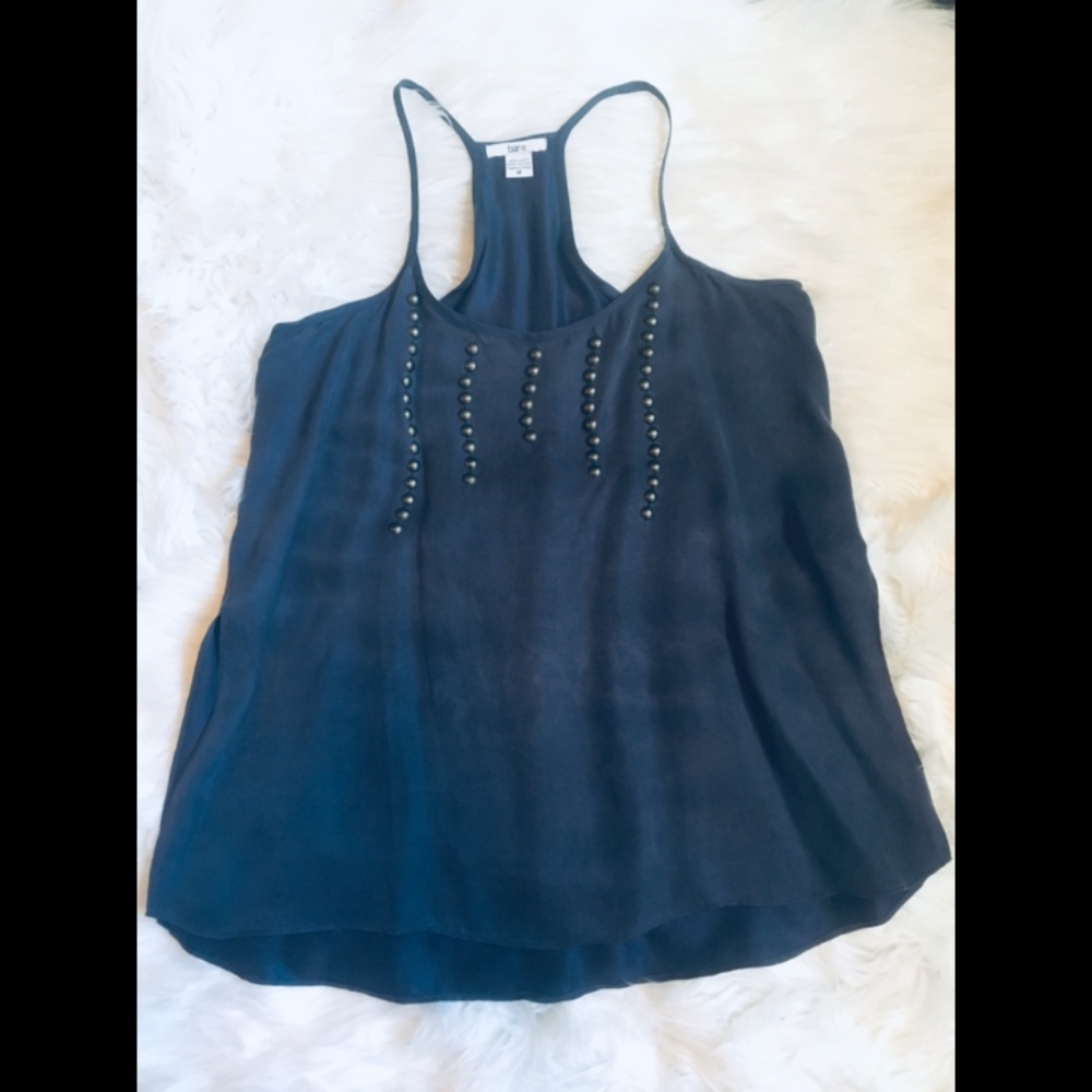 Bar III - Navy Tank with Bronze Embellishments - M